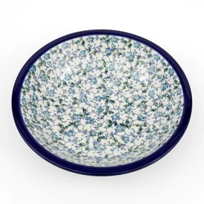 Talerz ceramiczny, głęboki 026 21,5 cm<br>2089X Niezapominajki
